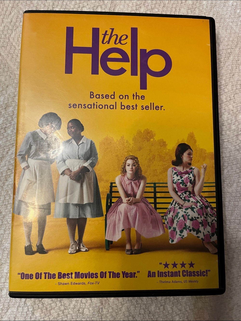 Dreamworks The Help Yellow & Purple DVD